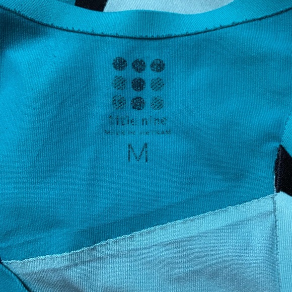 Title Nine Diamalete Colorblock Sleeveless Golf Tennis Athletic Stretch Dress M - Picture 6 of 7